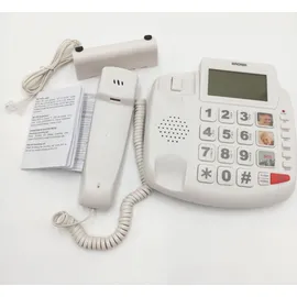 Brondi Bravo 90 LCD Telefon Schwarz kabelloses Home Phone Verbinden Wireless Phones2 - Schwarz