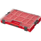 QBRICK System Pro Organizer 200 Red Ultra Hd Stapelbar 452 X 296 X 79 Mm 6 L Ip54 Mit 8 Inlays - Qbrick