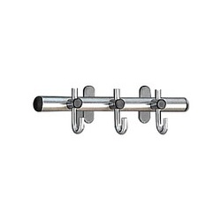 Kerkmann Wandgarderobe Arte 32687981 silber Metall 3 Haken 45,0 x 12,0 cm