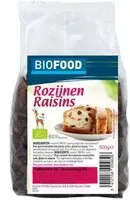 BIOFOOD Raisins secs Bio Autre 500 g