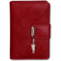 Money Maker Damen RFID Blocker Portemonnaie Geldbörse rot 9x3x13 OPJ701R