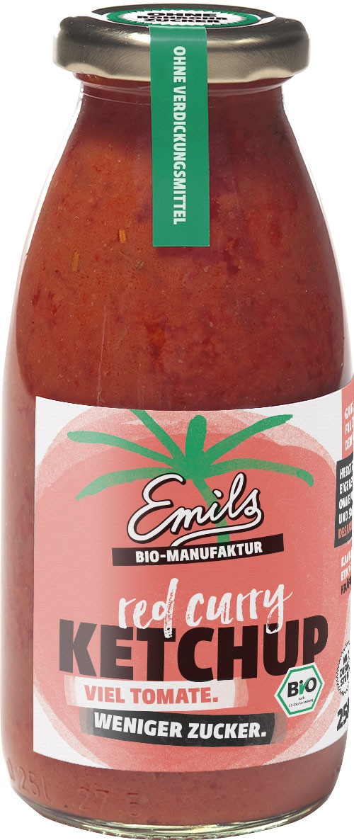 RedCurry Ketchup - Emils - bio (0.25l)