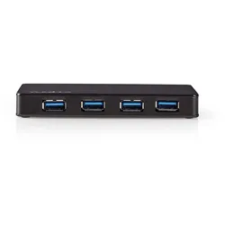 Nedis USB-Hub | 4-Port port(s) | USB 3.2 Gen1 | Netzstromversorgung / Stromversorgung über USB | 4x USB