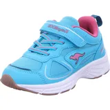 KangaROOS K-Ni Roug EV Mädchen Klettschuh in Türkis, - Türkis