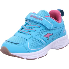 KangaROOS K-Ni Roug EV Mädchen Klettschuh in Türkis, - Türkis