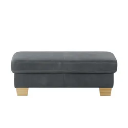 meinSofa XXL-Fußablage  Samu , grau , Maße (cm): B: 130 H: 45 T: 65