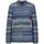 GOLDNER Multicolor Woll-Jacke mit Stehkragen Blau 40
