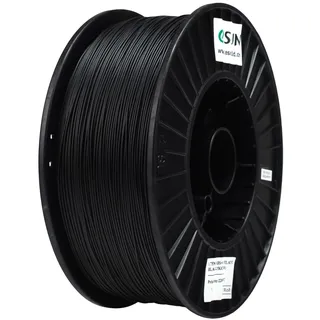 eSUN ABS+ Filament 1.75mm, Low Warping 3D Drucker Filament ABS Plus, Maßgenauigkeit +/- 0.03mm, 2.5KG Spule 3D Druck Filament für 3D Drucker, Schwarz