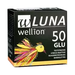 WELLION LUNA Blutzuckerteststreifen 50 St Teststreifen