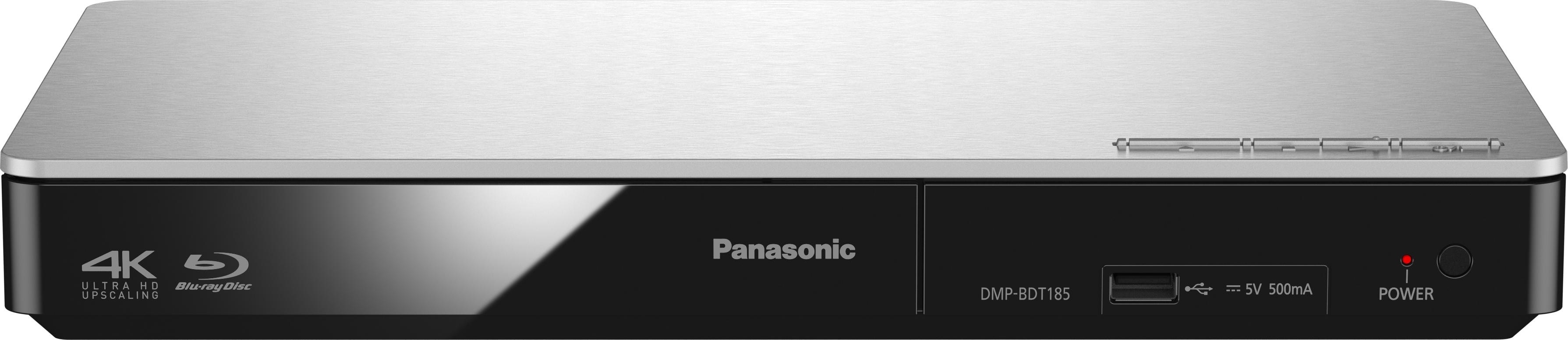 Panasonic DMP-BDT185 (Blu-ray Player), Bluray + DVD Player, Silber