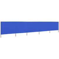 VidaXL Windschutzgewebe 600 x 120 cm azurblau