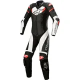 Alpinestars Stella GP Plus Damen 1-Teiler Motorrad Lederkombi, schwarz-weiss-rot, Größe 48