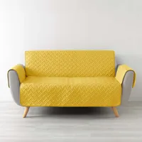Douceur d'intérieur Sofaschoner Well, Gesteppt, Mikrofaser, 223 x 179 cm,
