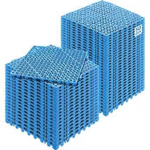 Vevor Ineinandergreifende Fliesen Blau 30 x 30 cm 50 St.