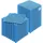 Vevor Ineinandergreifende Fliesen Blau 30 x 30 cm 50 St.