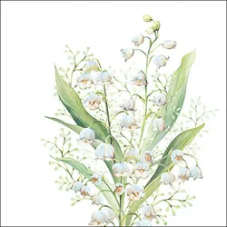 Ambiente 20 Servietten Papier 33x33cm 3-lag hochwertige Einweg Papierservietten Frühlingsservietten Hochzeit Muttertag Geburtstag Gartenparty Tischdeko Blumen