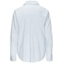 LASCANA Langarmbluse blau-creme gestreift 40