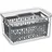 5 five simply smart Aufbewahrungsbox 24 x 15 cm grau