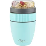 MILU Müsli-Becher 0,3 l Türkis 3 St.
