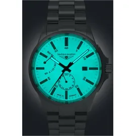 Bauhaus Aviation Herrenuhr mit Titanband Automatik 2860M5