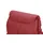 HIMOLLA Relaxsessel 4217 Leder 96 x 107 x 91 cm Rot mit Kopfteil