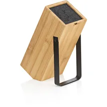 Kela Messerblock KIRIL, Bambusholz mit Borsteneinsatz,