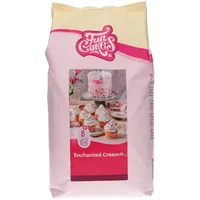 FunCakes Mix für Enchanted Cream: Einfach zu verwendende, sehr leichte und flauschige schneeweiße Creme, 4 kg