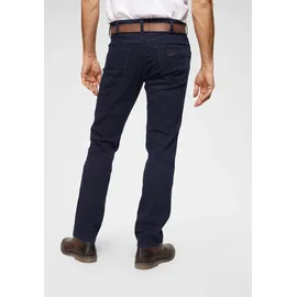 Wrangler Greensboro Jeans mit geradem Bein in Schwarzblau-W33 / L32