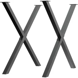 Homcom Tischbein 80 cm x 4 cm x 72 cm