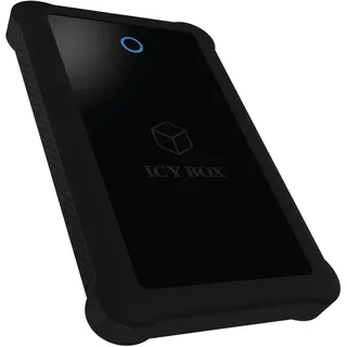 Icy Box IB-233U3-B Externes HDD Gehäuse 2,5" USB 9,5mm Bauhöhe schwarz