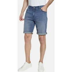 Bermudas BABISTA "Jeansbermuda CARZINI", Herren, Gr. 48, N-Gr, blau, Obermaterial: 98% Baumwolle CO. 2% Elasthan EL., Hosen Bermudas