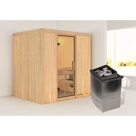 Karibu Saunaofen Bodin 9 kW + integrierte Steuerung
