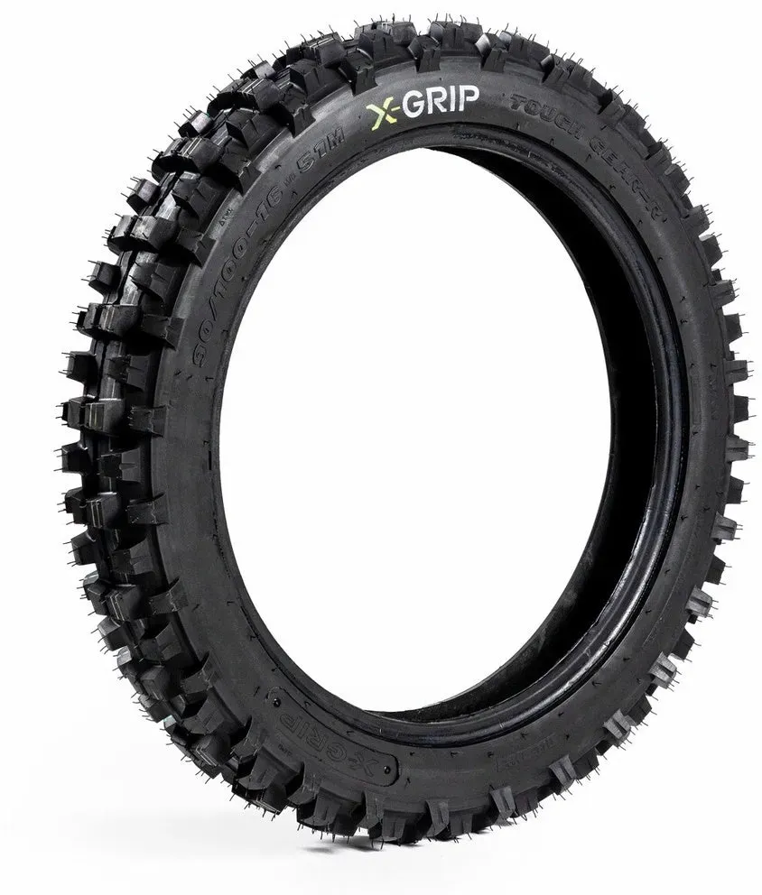 X-GRIP Reifen TOUGH GEAR-R - 90/100-16,HART,Kinder