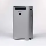Sharp UA-HG60E-L Luftreiniger mit Luftbefeuchter für Räume bis zu 50 qm, 3-Stufen Filtersystem (Vorfilter, Geruchsfilter, HEPA-Filter), grau