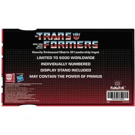 FaNaTtik Transformers Replik Matrix of Leadership 14 cm - Silber/Mehrfarbig