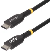 Startech StarTech.com 1 Meter USB-C Ladekabel, USB-IF zertifiziert, USB C Schnellladekabel, 240W PD EPR, USB C 2.0 Laptop-Ladekabel,