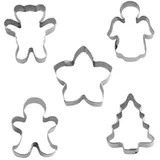 stadter Städter Ausstechformen Set Mini Weihnachten 5tlg