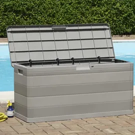 furnicato Gartenbox 117 x 45 x 56 cm 1-tlg. Grau