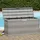 furnicato Gartenbox 117 x 45 x 56 cm 1-tlg. Grau