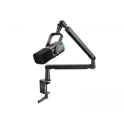 Fifine TAM8 Dynamisches Mikrofon mit Mikrofon Arm - Schwarz