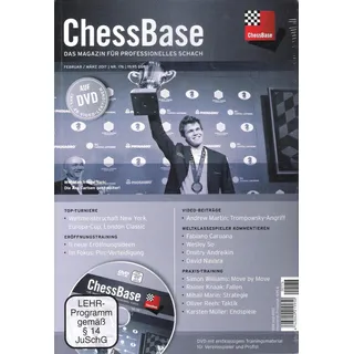 ChessBase Magazin / Mgazine 176 - Heft + DVD - Schach / Chess - NEU / NEW - OVP