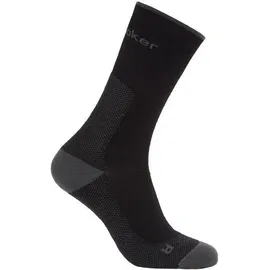 Icebreaker Hike+ Ultralight Crew Socken 1 Paar Schwarz 42-44