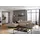 W.Schillig Ecksofa "piedroo, Designsofa mit tollem Sitzkomfort, bequem und elegant, L-Form", braun (stone z59), B:303cm H:70cm T:193cm, Longlife Xtra-Leder Z59: Glattleder mit modischer Prägung.