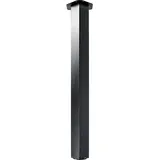 Hettich Tischbein Arba 710 mm x 60 mm x 60 mm Stahl Schwarz 1 Stück