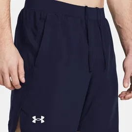 Under Armour Launch 7in Kurze Hose - Midnight Navy / Midnight Navy / Reflective - 2XL