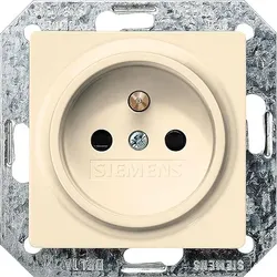 Schuko-Steckdose mit Krallen Französich/Belgischer Standard elektroweiß, 5UB1 908