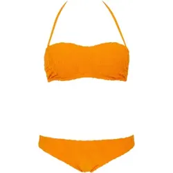 Emporio Armani für Damen. EW000787_AF12185 Bikini-Logo orange (XS), Baumwolle, Strandbekleidung