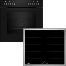 Neff EDX4IB, Herdset - schwarz/edelstahl