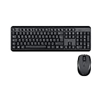 GeneralKeys Funktastatur und Maus: Office-Set leise Funk-Tastatur-Maus-Kombination; 2.4 GHz; 10 m; Silent (Tastatur Maus kabellos, PC Tastatur kabellos, Kabellose)