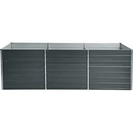 Estexo Hochbeet 240 x 80 x 77 cm Grau